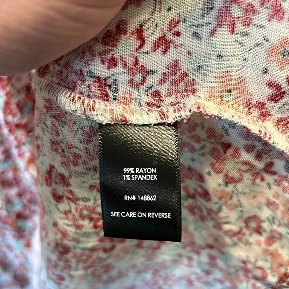 Torrid Voluminous Textured Stretch Rayon Mini‎ Skater Dress Wild Flowers Size 1